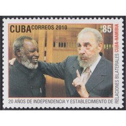 Cuba 4848 2010 20 Aniversario de relaciones Cuba - Namibia MNH Cuba 4848 2010 20 Aniversario de relaciones Cuba - Namibia MNH