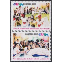 Cuba 4832/33 2010 20 Aniversario de la compañía teatral La Colmenita MNH Cuba 4832/33 2010 20 Aniversario de la compañía teatral La Colmenita MNH