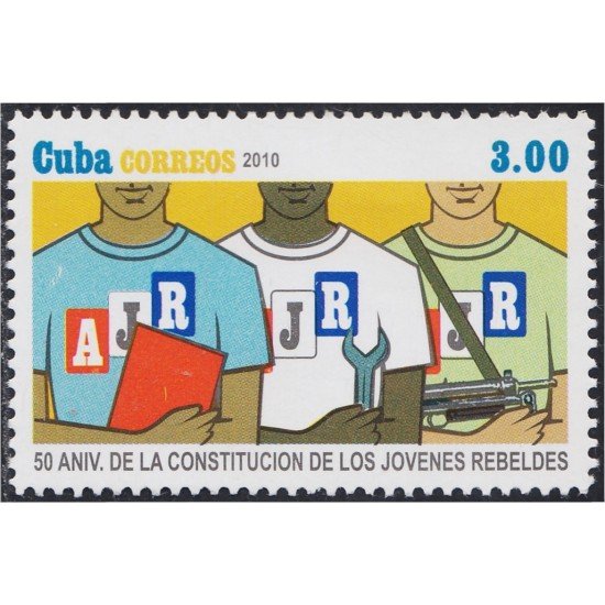 Cuba 4824 2010 50 Aniversario de la constitución de los Jóvenes Rebeldes MNH Cuba 4824 2010 50 Aniversario de la constitución de los Jóvenes Rebeldes MNH
