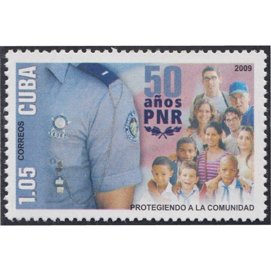 Cuba 4795 2009 50 Años de la Policía Nacional Revolucionaria MNH Cuba 4795 2009 50 Años de la Policía Nacional Revolucionaria MNH