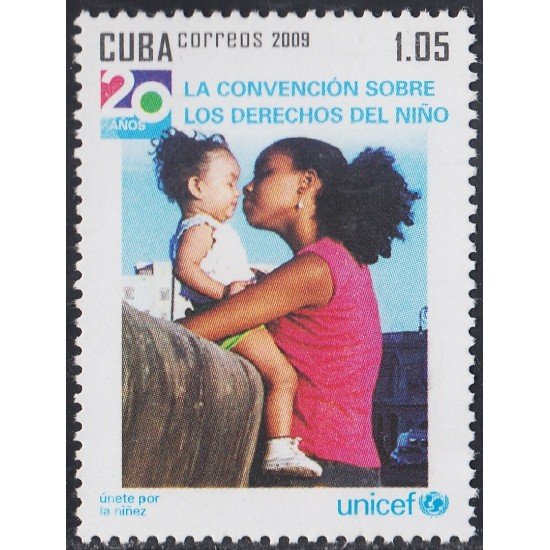Cuba 4762 2009 20 Años de la Convención sobre los derechos del niño MNH Cuba 4762 2009 20 Años de la Convención sobre los derechos del niño MNH