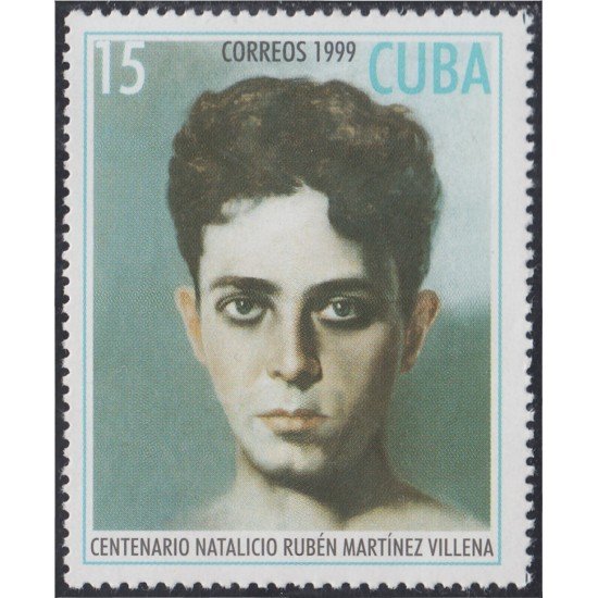 Cuba 3845 1999 Rubén Martínez Villena MNH Cuba 3845 1999 Rubén Martínez Villena MNH