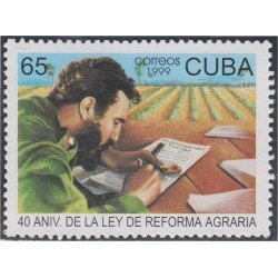 Cuba 3805 1999 Fidel Castro 40 Aniversario de la Reforma de la Ley Agraria MNH Cuba 3805 1999 Fidel Castro 40 Aniversario de la Reforma de la Ley Agraria MNH