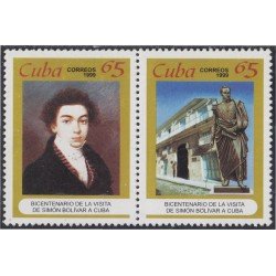 Cuba 3795/96 1999 Simón Bolívar MNH Cuba 3795/96 1999 Simón Bolívar MNH