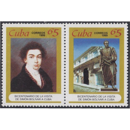 Cuba 3795/96 1999 Simón Bolívar MNH Cuba 3795/96 1999 Simón Bolívar MNH
