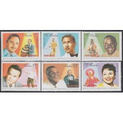 Cuba 3789/94 1999 Músicos Cubanos famosos Rita Montaner Bola de Nieve Benny Moré MNH Cuba 3789/94 1999 Músicos Cubanos famosos Rita Montaner Bola de Nieve Benny Moré MNH