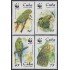 Cuba 3749/52 1998 Fauna protegida Pájaros Birds Cotorra MNH