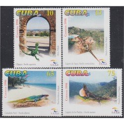Cuba 3743/46 1998 Fauna reptiles Chipojo Camaleón Lagartos MNH Cuba 3743/46 1998 Fauna reptiles Chipojo Camaleón Lagartos MNH