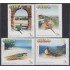 Cuba 3743/46 1998 Fauna reptiles Chipojo Camaleón Lagartos MNH