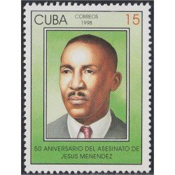 Cuba 3691 1998 Jesús Menéndez MNH Cuba 3691 1998 Jesús Menéndez MNH