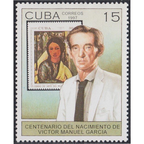 Cuba 3688 1997 Víctor Manuel García Pintor MNH Cuba 3688 1997 Víctor Manuel García Pintor MNH