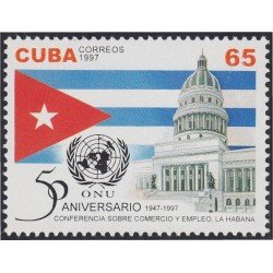 Cuba 3687 1997 50 Aniversario de la ONU MNH Cuba 3687 1997 50 Aniversario de la ONU MNH