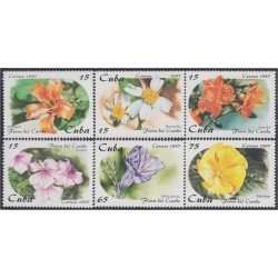 Cuba 3667/72 1997 Flora del Caribe Flores flowers MNH Cuba 3667/72 1997 Flora del Caribe Flores flowers MNH
