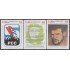 Cuba 3664/66 1997 Ernesto Che Guevara PCC MNH