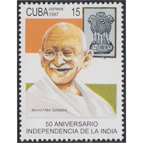 Cuba 3652 1997 Mahatma Ghandi MNH Cuba 3652 1997 Mahatma Ghandi MNH