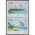 Cuba 3620/21 1997 Correo marítimo y aéreo avión barco plane and boat MNH