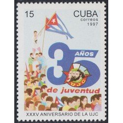 Cuba 3619 1997 35º Aniversario de la UJC MNH Cuba 3619 1997 35º Aniversario de la UJC MNH