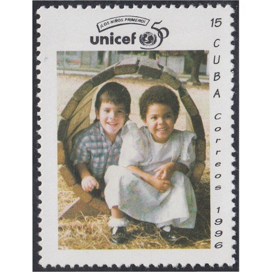 Cuba 3573 1996 UNICEF Los niños primeros MNH Cuba 3573 1996 UNICEF Los niños primeros MNH