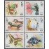 Cuba 3545/50 1996 Fayna Cubana Pájaros Peces Mariposas Patos MNH