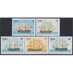 Cuba 3534/38 1996 Exposición Filatélica Mundial Barcos Boats MNH Cuba 3534/38 1996 Exposición Filatélica Mundial Barcos Boats MNH