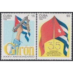 Cuba 3532/33 1996 35º Aniversario de Girón MNH Cuba 3532/33 1996 35º Aniversario de Girón MNH
