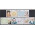 Cuba 3510/14 1996 Celebridades de la Ciencia MNH
