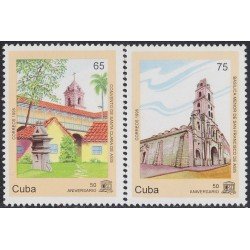 Cuba 3496/97 1995 1995 50 Aniversario del Convento de Santa Clara de Asís MNH Cuba 3496/97 1995 1995 50 Aniversario del Convento de Santa Clara de Asís MNH