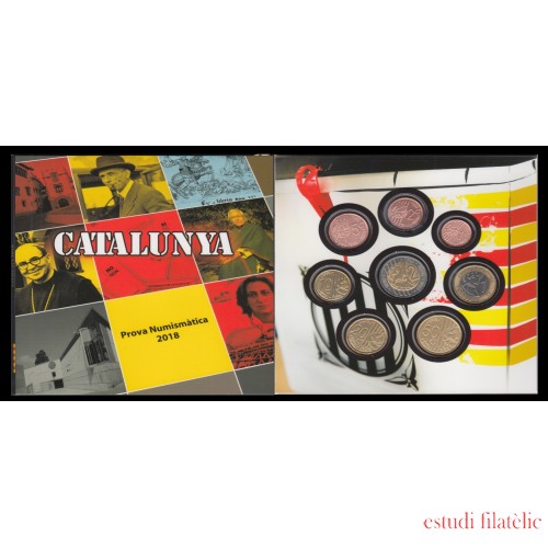 Catalunya Cartera Euros en prueba 2018 Llaç Groc Referèndum 1-O