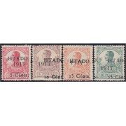 Guinea Española 124/27 1918 Alfonso XIII MNH y MH 