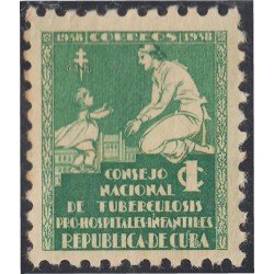 Cuba Beneficencia 1 1938 Consejo nacional de tuberculosis para la infancia MNH Cuba Beneficencia 1 1938 Consejo nacional de tuberculosis para la infancia MNH
