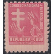 Cuba Beneficencia 19 1953 Consejo nacional de tuberculosis para la infancia MNH