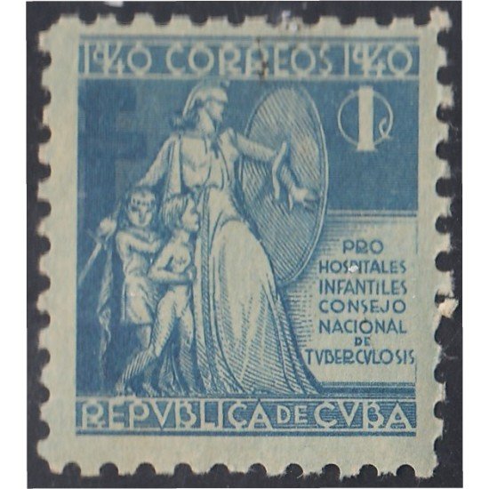 Cuba Beneficencia 3 1940 Consejo nacional de tuberculosis para la infancia MNH Cuba Beneficencia 3 1940 Consejo nacional de tuberculosis para la infancia MNH