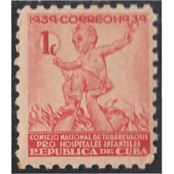 Cuba Beneficencia 2 1939 Consejo nacional de tuberculosis para la infancia MNH Cuba Beneficencia 2 1939 Consejo nacional de tuberculosis para la infancia MNH