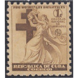 Cuba Beneficencia 4 1941 Consejo nacional de tuberculosis para la infancia MH Cuba Beneficencia 4 1941 Consejo nacional de tuberculosis para la infancia MH