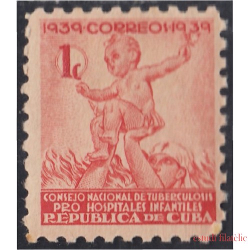 Cuba Beneficencia 2 1939 Consejo nacional de tuberculosis para la infancia  MH