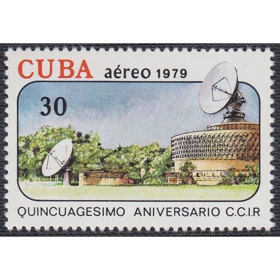 Cuba A- 318 1979 50 Aniversario del Comité Internacional de Radiocomunicaciones MNH Cuba A- 318 1979 50 Aniversario del Comité Internacional de Radiocomunicaciones MNH
