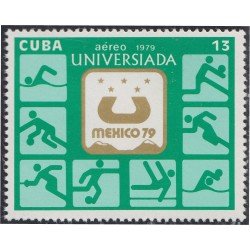Cuba A- 314 1979 Juegos deportivos universitarios México 79 MNH Cuba A- 314 1979 Juegos deportivos universitarios México 79 MNH
