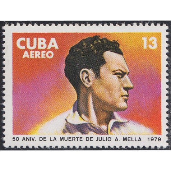 Cuba A- 311 1979 50 Aniversario de Julio Antonio Mella MNH Cuba A- 311 1979 50 Aniversario de Julio Antonio Mella MNH