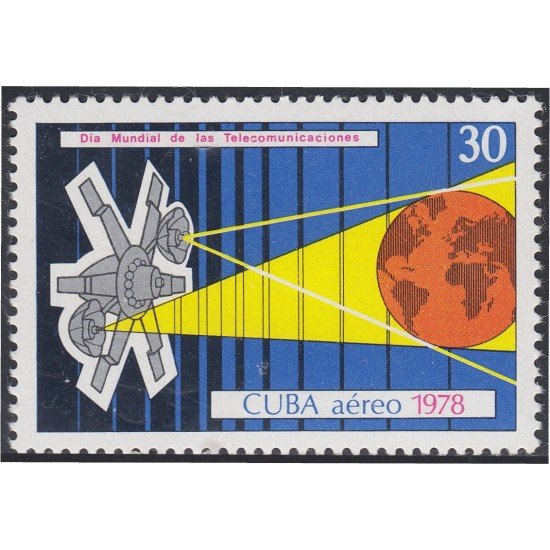 Cuba A- 284 1978 Día mundial de las Telecomunicaciones MNH Cuba A- 284 1978 Día mundial de las Telecomunicaciones MNH