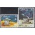Cuba A- 279/80 1978 Día de la astronautica MNH