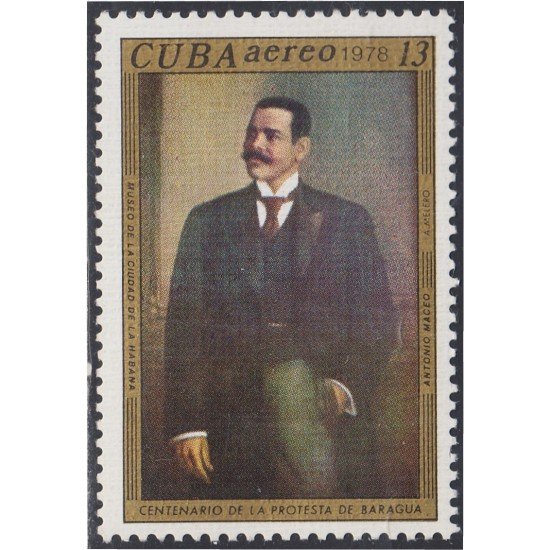 Cuba A- 278 1978 Antonio Maceo MNH Cuba A- 278 1978 Antonio Maceo MNH