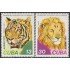 Cuba A- 267/681977  Animales Felinos Tigre León MNH