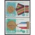 Cuba A- 258/59 1977 Condecoraciones Nacionales MNH