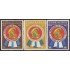 MI/VAR2  Cuba A- 234/36 1962  III Aniversario de la Revolución MNH