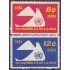 VAR2/S  Cuba A- 230/31 1961 XV Asamblea de las Naciones Unidas MNH