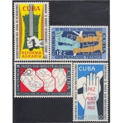 VAR3/S Cuba A- 217/20 1961 Reforma agraria MNH