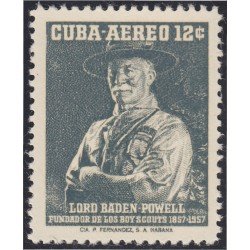 Cuba A- 152 1957 Lord Baden Powell MNH Cuba A- 152 1957 Lord Baden Powell MNH