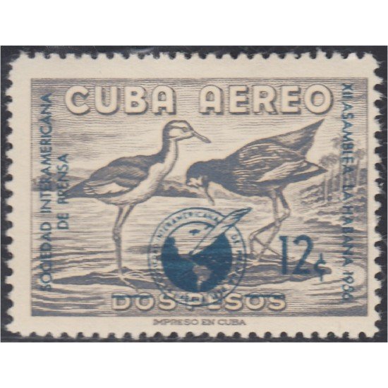 Cuba A- 150 1956 Sociedad Interamericana de Prensa Pájaros Birds MNH Cuba A- 150 1956 Sociedad Interamericana de Prensa Pájaros Birds MNH