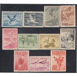 Cuba A- 135/45 1956 Fauna Pájaros Birds MNH Cuba A- 135/45 1956 Fauna Pájaros Birds MNH