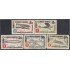 Cuba A- 120/24 1955 Exposición Internacional Filatélica Aviones Planes MNH